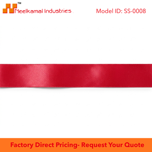 25mm <b>Red</b> Single Face Satin <b>Ribbon</b> Wholesale Polyester 1 Inch for Wedding Decor Hair Bows Fashion Styling and Gift Packaging - Product Image 6