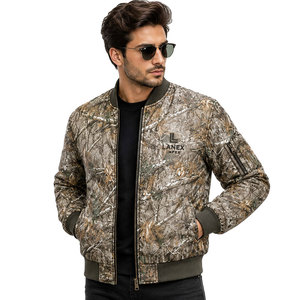 Custom Desert Camo Quilted Bomber <b>Jacket</b> for Men & Women <b>Zip</b> <b>Up</b> Flight <b>Jacket</b> Windproof Winter Hunting Outdoor Tactical <b>Jacket</b> - Product Image 2