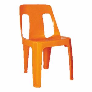 Chaise en plastique sans accoudoirs – H : 800 mm |   W: 470 mm |   L: 530 mm |   D : 410 mm - Product Image 1