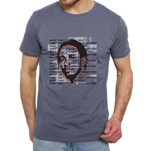 Spring Summer Organic Cotton Solid Cheap Tees Heavyweight Loose Fit <b>Men</b> Casual Crew Neck customized t-<b>shirt</b> Made Bangladesh - Product Image 5