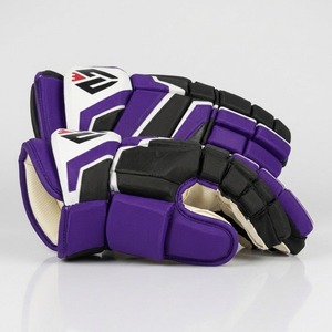 High Quality Custom Left Hand Padded Outdoor Ice Hockey <b>Gloves</b> with Fully Sublimation Print Custom Logo Color with OEM ODM - Product Image 2