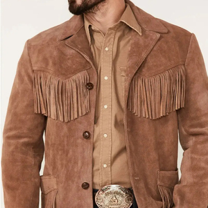 Blouson Cowboy en Gros Nouveau Design Qualité Supérieure Vêtements Western Haut de Gamme Enduits Longs et Tendance les Plus Vendus - Product Image 5