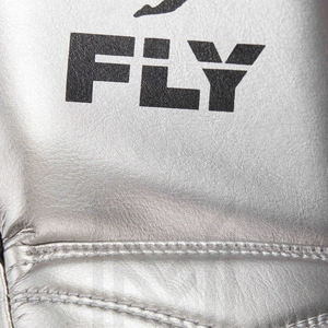 Gants de boxe Fly pour l'entraînement au combat, OEM ODM, nouveaux, confortables, professionnels, personnalisés, argentés, en vente - Product Image 6