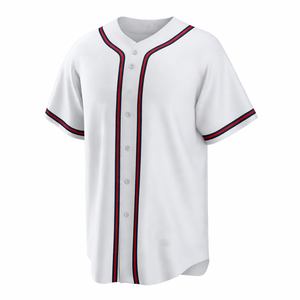 Maillots de baseball personnalisés imprimés – Tenue d'équipe élégante et confortable pour les fans de sport et l'usage quotidien – 100 % polyester respirant - Product Image 1