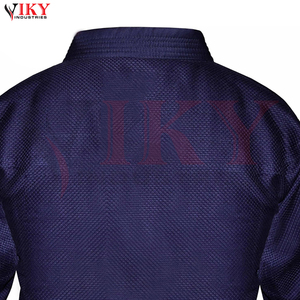 Traje de Judo de Competición de la Mejor Calidad, Transpirable, 100% Algodón, con Corte Automatizado y Tela Resistente, Color Morado - Product Image 5