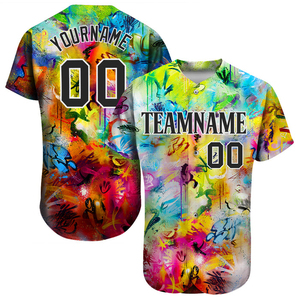เสื้อเบสบอลพิมพ์ลายทั้งตัวแบบกำหนดเอง ไม่ซีดจาง ระบายอากาศได้ดี ผลิตจากโพลีเอสเตอร์น้ำหนักเบา รับผลิตแบบ OEM ขายส่งจากโรงงาน - Product Image 1