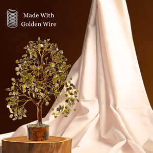 Arbre de Vie en Cristal de Labradorite en Gros avec Fil Doré, Pierres de Guérison, Décoration d'Intérieur - Product Image 5