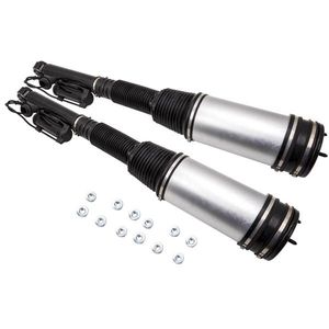 โช้คอัพหลังแบบถุงลม 2 ชิ้น สำหรับรถยนต์เมอร์เซเดสเบนซ์ S-Class W220 S430 S500 S600 2203205013 ใช้ได้กับด้านหลังซ้ายและขวา - Product Image 1