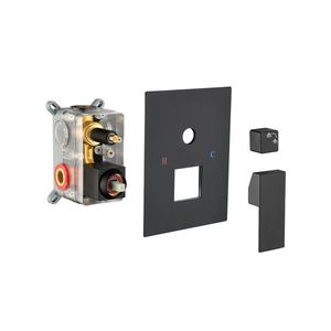 Válvula Mezcladora Desviadora de Ducha de 2 Vías de Latón Sólido, Kit de Válvula de Ducha Empotrada, Repuesto para Grifos de Baño y Ducha - Product Image 1