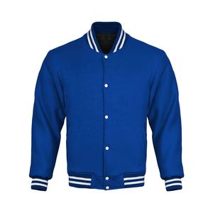 Blouson universitaire unisexe en coton à manches longues, respirant, en cuir de vachette et satin, personnalisable, vente en gros, design imprimé, grandes tailles - Product Image 2