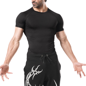 Wholesale Manufacturer of Mens Compression Shirts <b>Base</b> <b>Layer</b> Tops for Men and Women <b>Short</b> <b>Sleeves</b> High Quality Body protection - Product Image 4