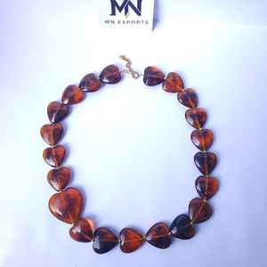 Collar de epoxi color rosa, regalo de MN EXPORTS - Product Image 3