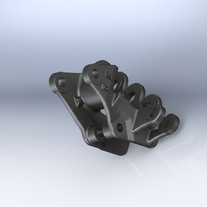Support d'ingénierie Yogi 02 en acier inoxydable pour applications automobiles, aérospatiales et industrielles – Liaison et support de montage - Product Image 4