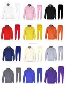 Más tamaño con capucha pullover sudaderas de hombre de peso pesado de lana de gran tamaño sudaderas hombres sudaderas 100 ALGODON - Product Image 2