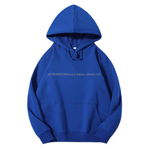 Sweat à Capuche en Coton Spandex 26 Couleurs Printemps Automne Couleur Pure Hommes Femmes Logo Imprimé Polaire Vente en Gros Sweats à Capuche Personnalisés - Product Image 2