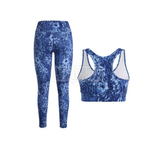 Nuevo Conjunto de Yoga de Dos Piezas Ecológico, de Secado Rápido, Transpirable, Tallas Grandes, Alta Elasticidad, Leggings Ajustados con Cintura Elástica - Product Image 2