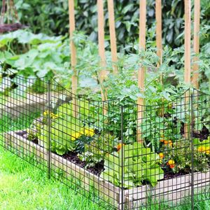 Recinzione Decorativa da Giardino a 5 Pannelli con 5 Picchetti per Recinzioni, Tralicci e Cancelli - Product Image 4