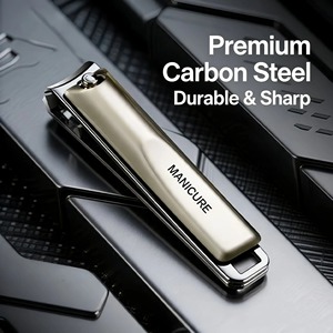 BA 5/10 Piezas Kit Profesional Premium para el Cuidado de las Uñas, Cortaúñas con Abertura de Mandíbula Ancha, Tijeras para Cutículas de Acero Inoxidable, Estuche de Viaje Completo - Product Image 4