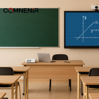 Tableau blanc interactif tactile 75 pouces 4K LED 120Hz pour l'école, la formation et la salle de sport - Prix usine