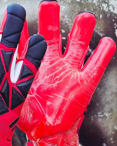 Gants de gardien de but en latex épaissi de 4 mm, imperméables, respirants, sans protection des doigts, antidérapants, gants de gardien de but professionnels W Ako - Product Image 2