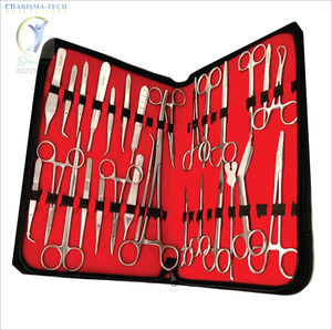 Kit de Instrumentos Quirúrgicos Veterinarios de Acero Inoxidable de Alta Calidad, 28 Piezas, para Operaciones de Tejidos Blandos y Diagnóstico - Product Image 2