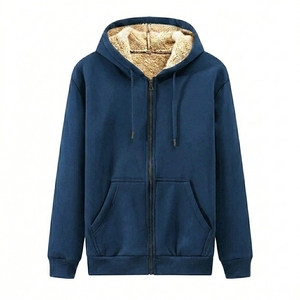 Heavy <b>weight</b> Men Zipper Hoodie Custom 100% Cotton Embroidery Hoodies for Man zip up hoodie - Product Image 1