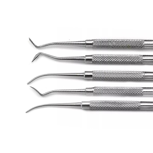 Juego de 5 Instrumentos Dentales Manuales de Acero Inoxidable PK Thomas para Modelar Cera, Instrumentos de Laboratorio Restauradores - Product Image 4