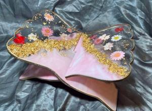 Hand-carved Durable Traditional Classic Opalescent Wood <b>Book</b> Cradle Pearlescent Quran <b>Rest</b> White Swirl <b>Book</b> Stand Lectern - Product Image 5