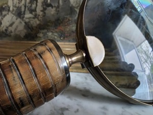 New Buffalo Horn Handle Eco-Friendly Handmade <b>Magnifying</b> Glass for Precision Reading and Classic Vintage Style High Quality - Product Image 1