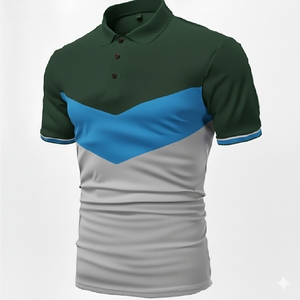 Men's <b>Classic</b> Polo Shirt Short Sleeve Casual Cotton Summer Comfortable Breathable Fashion Golf Shirt - Product Image 3