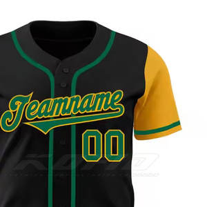 Camiseta de Béisbol Personalizada para Equipo, Uniforme Deportivo Personalizado, Ropa Deportiva Transpirable, Conjunto Deportivo, Camiseta de Béisbol Personalizada - Product Image 2