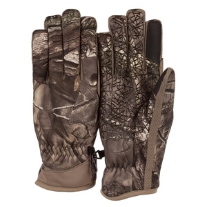 Best Quality Heavy-Duty Cowhide Leather Hunting Gloves Customized with Ring Style and Thumb for Hand Safety Wholesale - Product Image 1