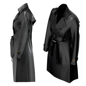 Gabardina de Cuero Genuino Impermeable, Ropa de Invierno Personalizada, Fabricante Mayorista de Marca Privada - Product Image 5