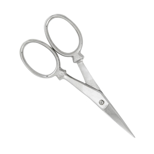 Stainless Steel <b>Cuticle</b> <b>Scissors</b> Straight Blade Sharp Tip Round Handle Durable Manicure Nail Trimming Tool Made in Pakistan - Product Image 3