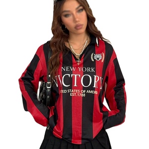 Heavyweight Breathable Mesh American Football Jersey Premium Sublimation Striped Fashion Top Oversized Streetwear Wholesale - Product Image 1