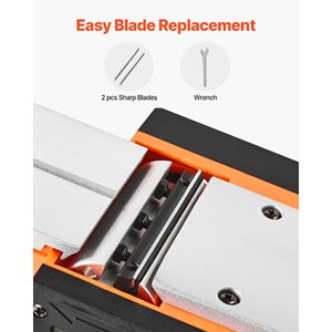 Cepillo de mano inalámbrico de 3-1/4 pulgadas con motor sin escobillas, 15000 RPM, profundidad de corte ajustable, eléctrico - Product Image 6