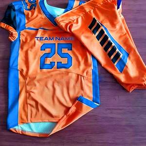 Uniformes de football américain pour équipes professionnelles avec tissu respirant, ensembles de maillots d'entraînement de football américain réversibles - Product Image 5