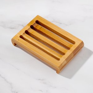 Jabonera Rectangular de Bambú Moderna de Alta Calidad para Hotel y Baño, Gran Venta |   Ecológico, Elegante y Duradero |   Decoración del Hogar UO - Product Image 3