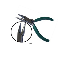 Alicates de punta fina (mini) de alta calidad, colección de herramientas premium para la fabricación de joyería y el mejor producto al precio más bajo al por mayor. - Product Image 1