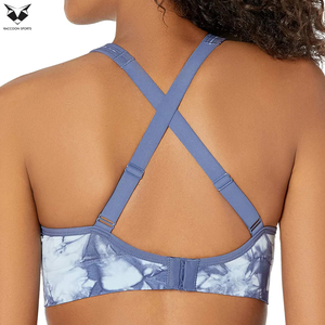 Conjuntos de Sujetadores Deportivos de Yoga de Alta Calidad al por Mayor, Ropa Deportiva de la Mejor Calidad, Estampado por Transferencia de Calor, Transpirable, Sólido, de Gran Soporte para Mujer - Product Image 3