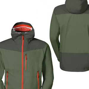High Performance Quick Dry Waterproof Breathable Hooded Unisex Training Windbreaker <b>Jacket</b> Travel Ready Outdoor - Product Image 4