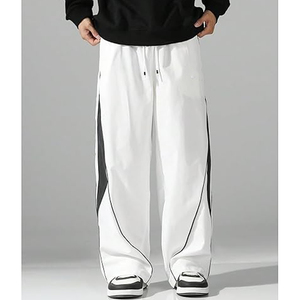 กางเกงคาร์โก้ทรงหลวมสำหรับผู้ชาย สไตล์สตรีทแวร์ กระเป๋าหลายช่อง รับสั่งทำ ปักลาย พิมพ์ลาย ผู้ผลิต OEM - Product Image 2