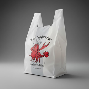 Bolsa de Compras Hecha de Material Ecológico de Almidón, Biodegradable, Ligera, Reutilizable para Uso Diario - Product Image 1