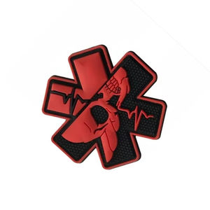 Parches de Silicona para Coser en Prendas, Etiquetas con Logotipo de Marca 3D Personalizadas, Etiquetas de Silicona en Relieve para Camisetas, Etiquetas de Goma Suave de PVC para Ropa - Product Image 4