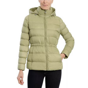 Chaqueta de burbujas acolchada de poliéster personalizada, extragrande, gruesa y cálida, para invierno, al por mayor, con logotipo personalizado - Product Image 5