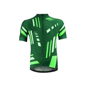 Ensemble de maillots de cyclisme de qualité supérieure, taille personnalisée OEM, séchage rapide, 100% polyester, uniforme de cyclisme unisexe - Product Image 4