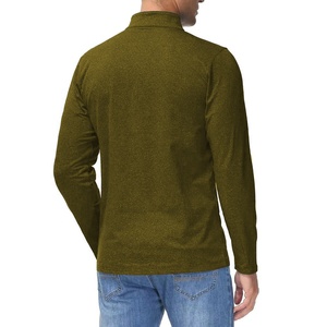 Sudaderas de Algodón de Alta Calidad para Hombre con Media Cremallera, Estilo Pullover con Cuello Simulado, Fabricación OEM ODM para Ropa Deportiva - Product Image 2