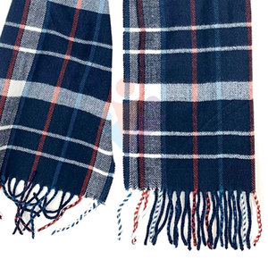 Écharpe d'hiver pour homme en coton 100% durable, imprimée numériquement avec logo personnalisé, de haute qualité, respirante, légère et décontractée, vente en gros - Product Image 5