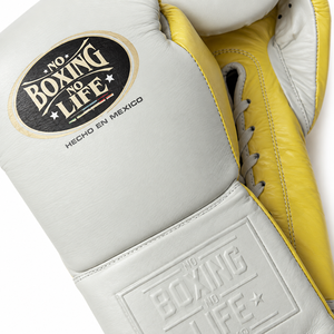 Gants d'entraînement MMA professionnels No Boxing No Life en cuir véritable avec fermeture à lacets, logo personnalisé, couleur personnalisée, respirants et résistants - Product Image 6