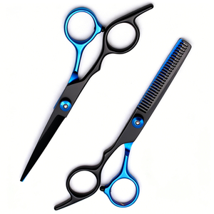 Ciseaux de coiffure de 6 pouces, ciseaux à effiler en acier inoxydable, ensemble de ciseaux de barbier pour coiffeur, coupe de cheveux, coiffure - Product Image 6